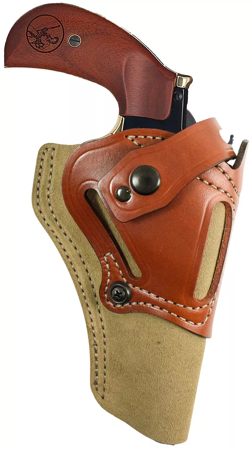 DeSantis Gunhide 189NJ1YZ0 The Wild Hog OWB Natural Henry Big Boy Ambidextrous