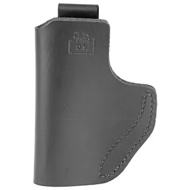 DeSantis Gunhide Insider Inside The Pant Holster | Fits Glock 43/43X | Kahr PM9/40 | Ruger LC9 | Right Hand | Black Leather | 031BAD9Z0