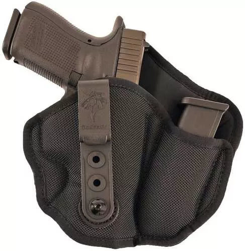 DeSantis Gunhide M89 | Inner Piece 2.0 Inside Waistband Holster | Integrated Magazine Carrier | Right Hand | Black Nylon | M89BAD6Z0