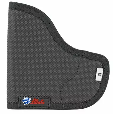 DeSantis Gunhide Nemesis Pocket Holster | Fits Glock 26/27/33 | S&W Shield (9mm | 40S&W | and 45ACP) | Taurus GX4 | and S&W M&P Compact | Ambidextrous | Black | N38BJE1Z0