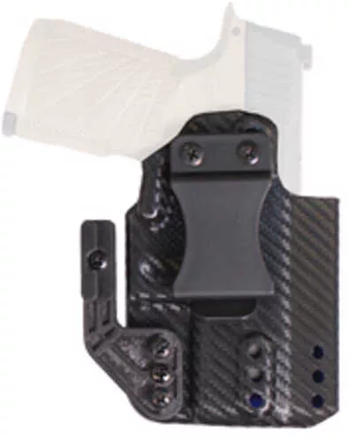 DeSantis Gunhide Persuader | Inside Waistband Holster | Fits Glock 43/43X with or without Optic | Right Hand | Polymer | Carbon Fiber Finish | Black | 213KA3TZ0