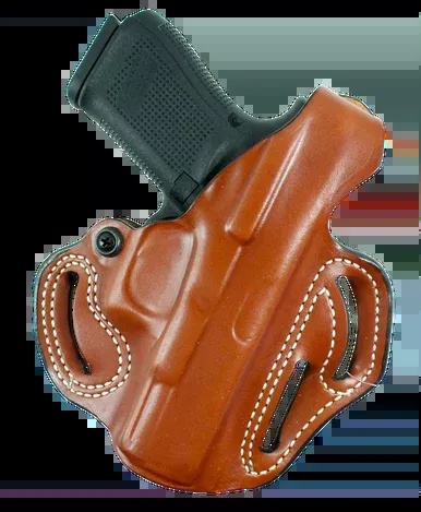 DeSantis Gunhide Speed Scabbard OWB Holster Right Hand Glock 19, 19X, 32, 45 Leather Tan