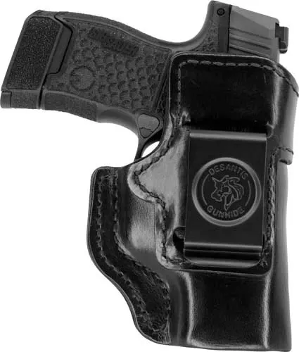 DeSantis Inside Heat IWB Leather Holster for SIG P365 - Right Handed, Black