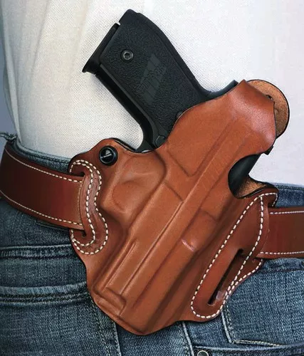 DESANTIS THUMB BREAK SCABBARD – RH OWB LEATHER GLK 192336 TN