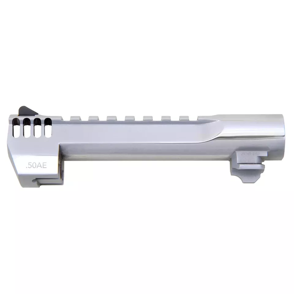 Desert Eagle .50 AE 6" Polished Chrome with Muzzle Brake