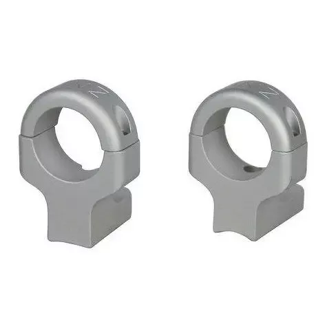 DNZ Game Reaper 2 2-PIECE Scope Mount (2 Screws) – Browning A-Bolt Sako A7 Steyr Long & Short Action – 1″ High Silver