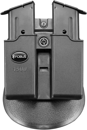 Double Mag Pouch for .45ACP Single Stack Paddle Style by Fobus