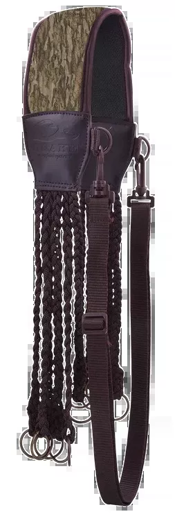 Drake Waterfowl Game Tote with 12 Slip Ring Straps and Neoprene Shoulder Strap in Mossy Oak Bottomland