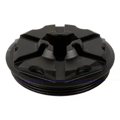 Energetic Armament Flash Hider End Cap | 5.56 | Machined from Stainless Steel | Nitride Finish | Black | EA38