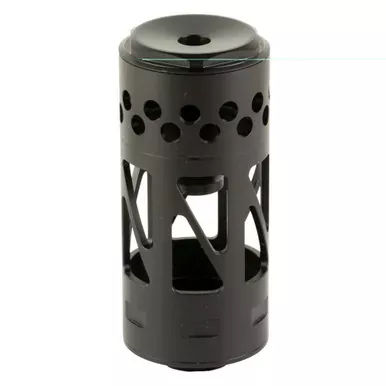 Energetic Armament SOB Flash Can | 5.56 Muzzle Device | 5.7 Ounces | Black | Includes 5.56 End Cap | EA31