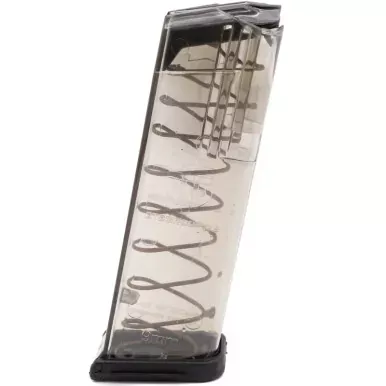 ETS 15 Round 9mm Magazine | For Glock 19 / 26 | Smoke | GLK-19