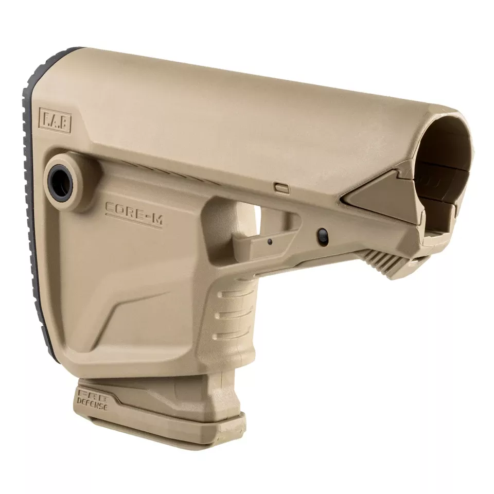 FAB Defense GL Core Stock with Magazine in FDE