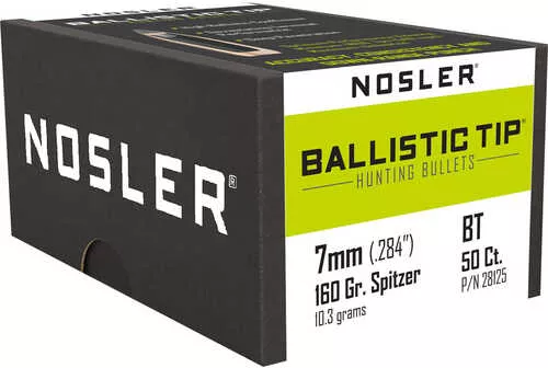 FALSEsler Ballistic Tip Hunting Bullets 7mm 160 gr. Spitzer Point 50 pk. Model: 28125