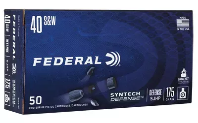 Fed Syn Def 40 S&W 175 Grain Sjhp 50/500
