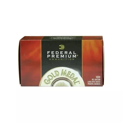 FEDERAL – .210 Large Rifle Match Primers 1,000/Box Quantity Discount PriceAdd To Favorite