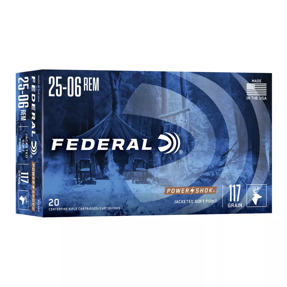 FEDERAL POWER SHOCK 2506 117GR SP 20/200