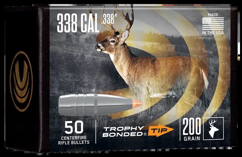 Federal Premium .338 Caliber 200gr Ammunition - 50 Rounds per Box, 4 Boxes per Case