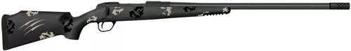 Fierce Firearms Carbon Rage Full Size 7mm PRC 3+1 22" Black Carbon Fiber Threaded Barrel, Black Cerakote Stainless Steel Drilled & Tapped Receiver, Picatinny Rail Forend, Urban Camo Monte Carlo Carbon Fiber Stock, Right Hand