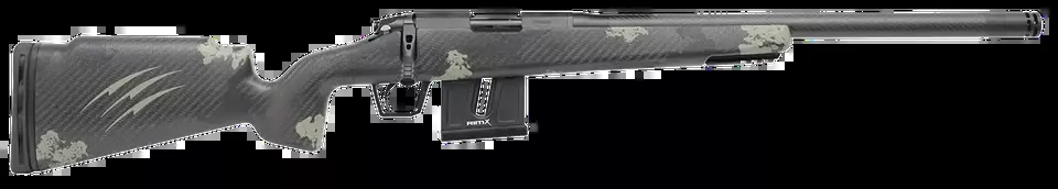 Fierce Firearms Carbon Razor 17 HMR in Black Cerakote Forest Camo