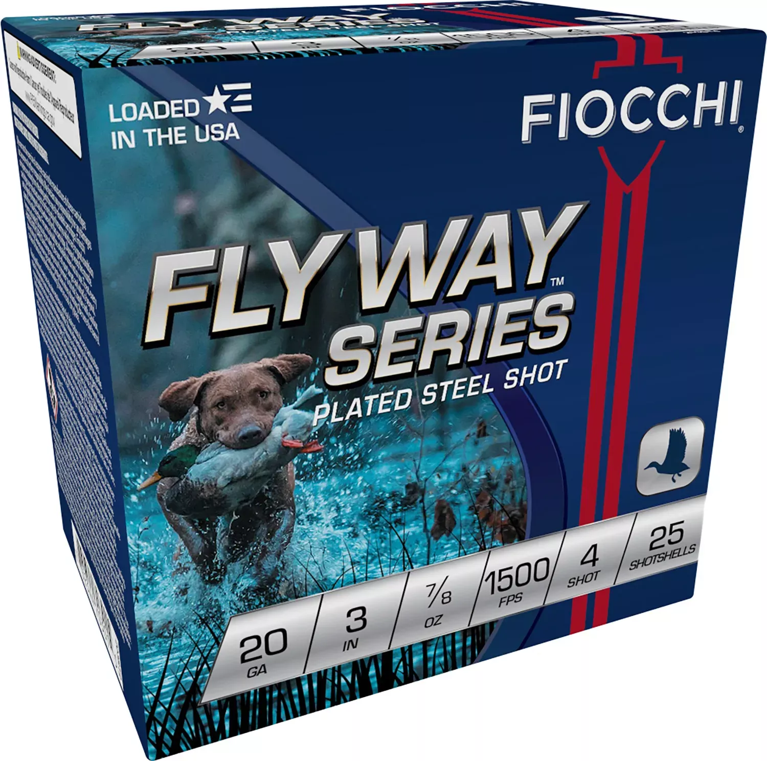 Fiocchi 20 Gauge Steel, 25-Round Box