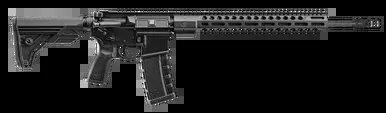 FN FN15 DMR3 Semi Automatic Rifle 5.56x45mm NATO 18″ Black Threaded Barrel Black Frame Black Pistol Grip