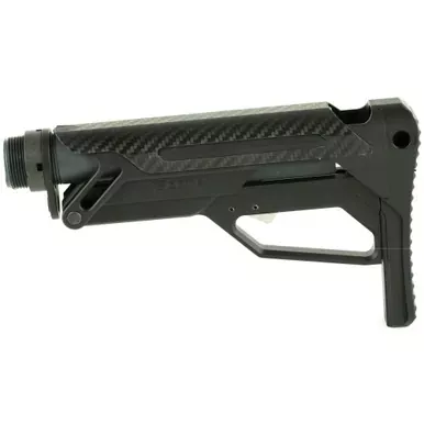 Fortis Manufacturing, Inc. LA Stock | Includes 6 Position Buffer Tube and QD End Plate | Mil-Spec | Fits AR-15 | Black | LAS-BNDL-15