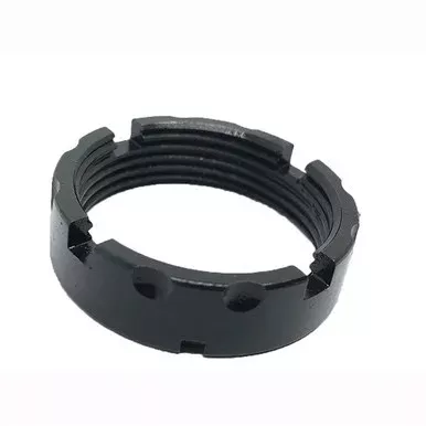 Forward Controls Design AR-15 Billet Castle Nut Black