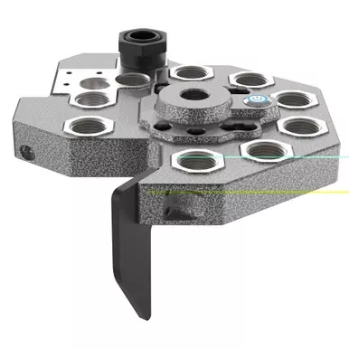 Frankford Arsenal X-10 Tool Head | Integrated LED Lights and 3.5MM Sensor Ports | Fits X-10 Progressive Press | 1136231