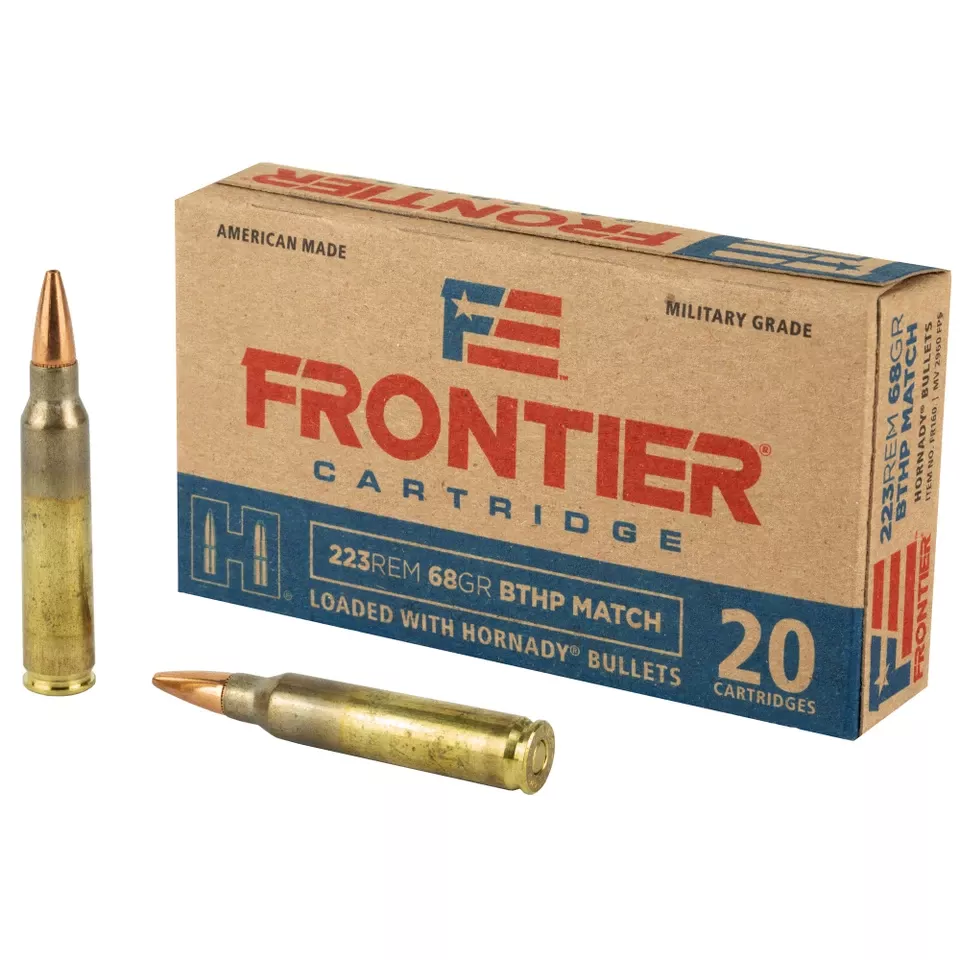Frontier 223 Remington 68 Grain BTHP Match 20 Rounds