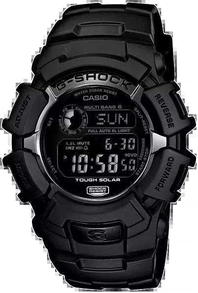 G-Shock Tactical Black Stainless Steel Bezel GW2310FB1CR Distribution