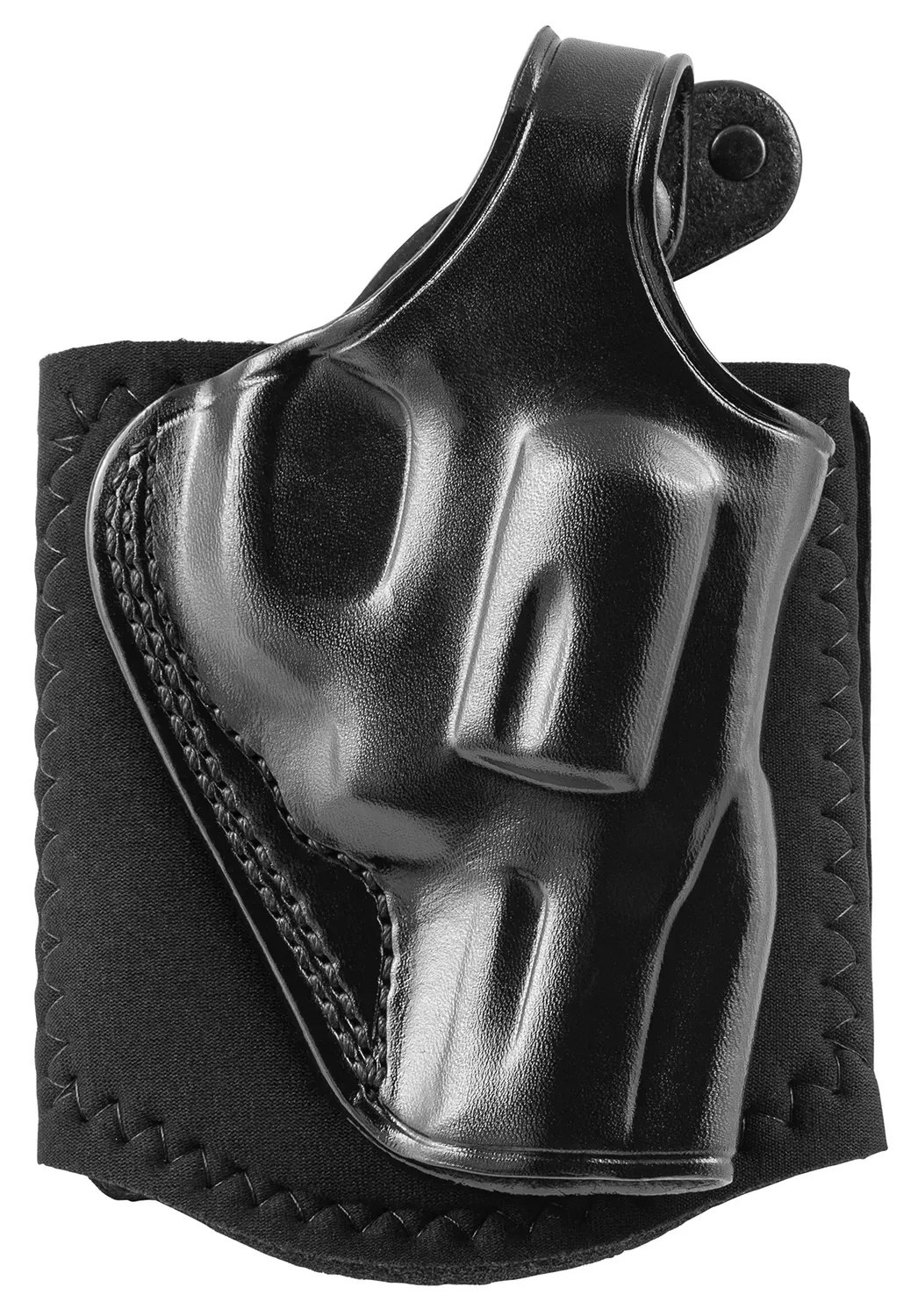 Galco AG286RB Ankle Glove Size Fits Ankles up to 13″ Black Leather Hook & Loop Compatible W/Glock 26/27GEN3-5/Glock 33 Right Hand