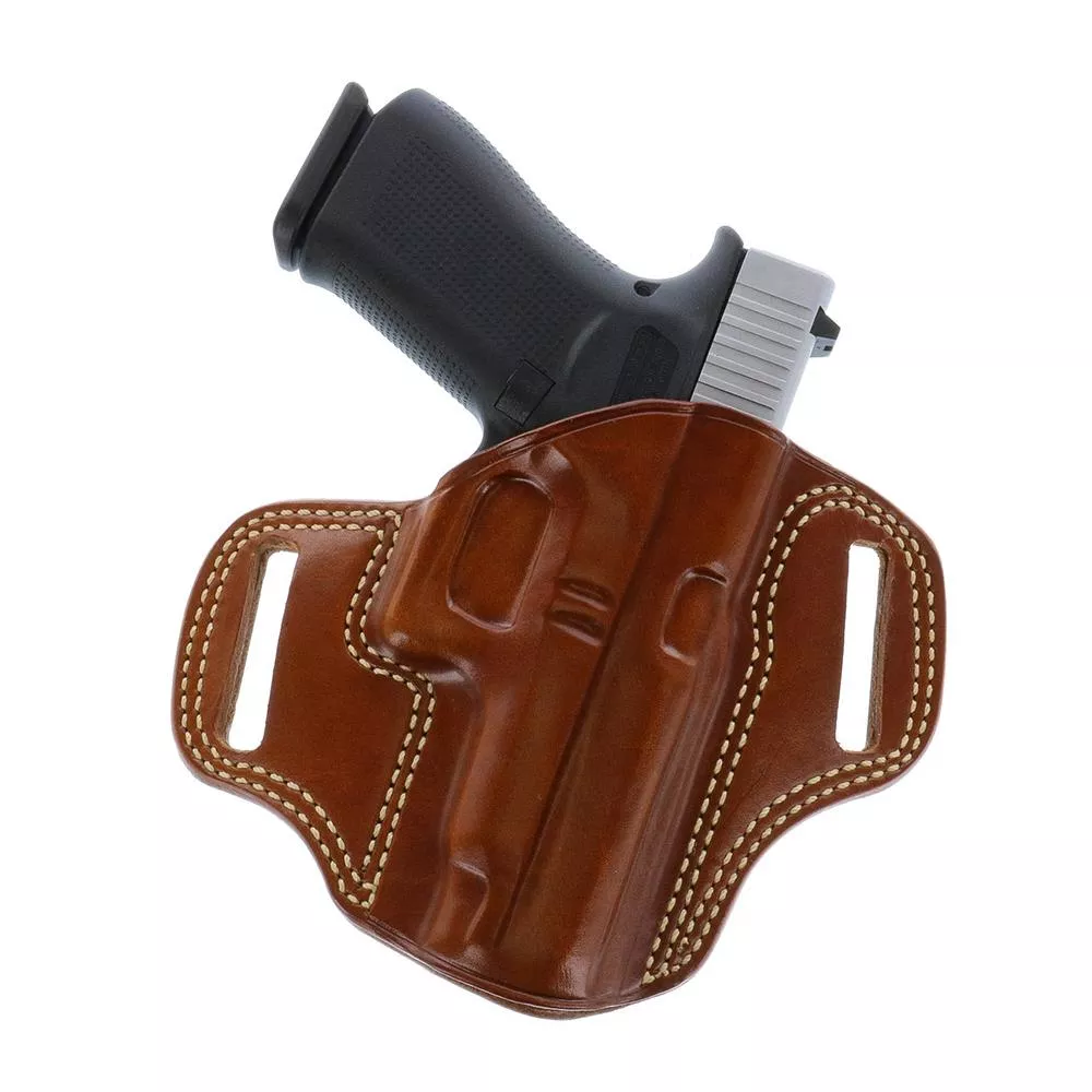 Galco Combat Master Belt Holster for Colt 1911 3″ Tan RH