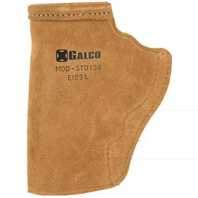 Galco Gunleather Stow-N-Go Inside The Pant Holster | Fits S&W J Frame | Right Hand | Natural Leather | STO158