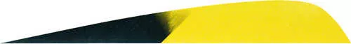 Gateway Parabolic Feathers Kuru Flo Yellow 4 in. RW 50 pk.