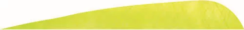 Gateway Parabolic Feathers Lemon Lime 4 in. RW 50 pk.