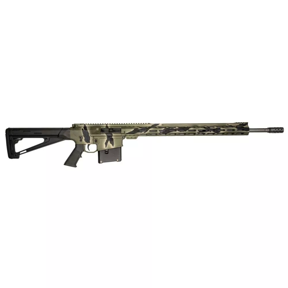 GLFA 300 Win Mag Rifle .300 Win Mag 5rd Magazine 24″ 5/8×24 Threaded Barrel Pursuit Green Camo Stainless Steel