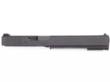 Glock 17L OEM Complete Slide | Upper Parts | 9mm | 6″ Barrel | 9mm | Black
