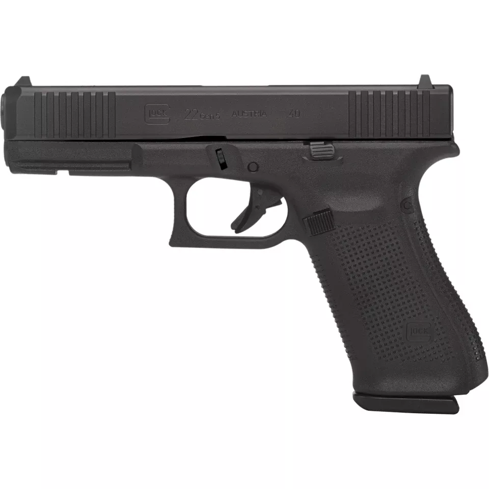 GLOCK 22 Gen5 .40 S&W 15-Round with 2 Magazines and Fixed Sights
