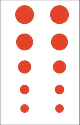 Gunstar Colossal Dots Set Orange