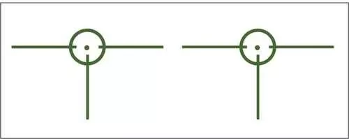Gunstar Tactical 3D 1 Reticle Green