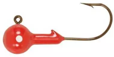 H&H Lure H&H Ball Jig HD 1/8 10BG-Red 12