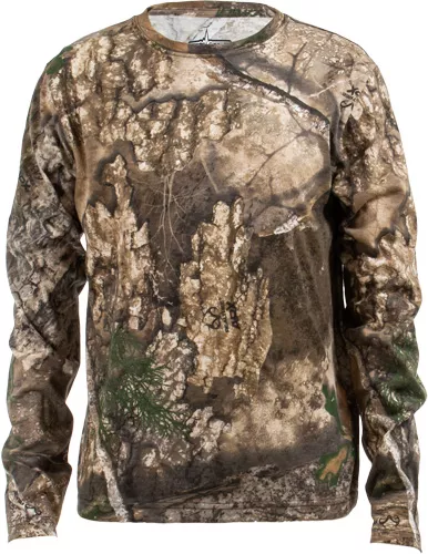 HABIT BEAR CAVE YOUTH TEE – LONG SLEEVE REALTREE APX LARGE