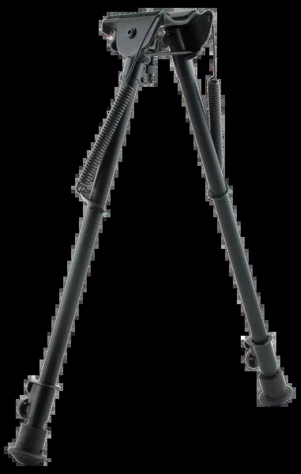 Harris Bipods H1A2 Non-Swivel, 13.50-23" Black Steel/Aluminum with Rubber Feet