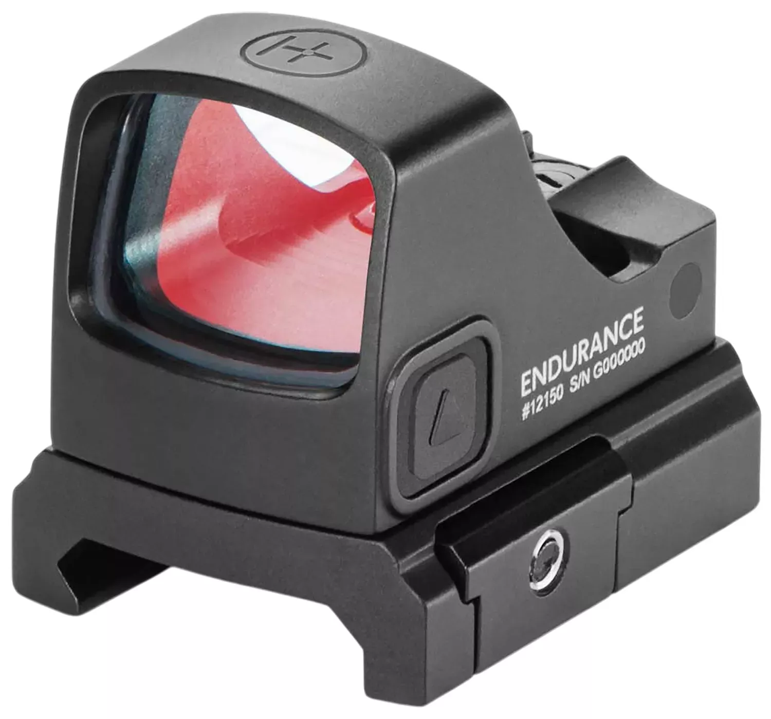 Hawke Sport Optics 12150 Black 1X21MM 3MOA Dot/Circle Dot Reticle Weaver Rail/RMSc Footprint Mount