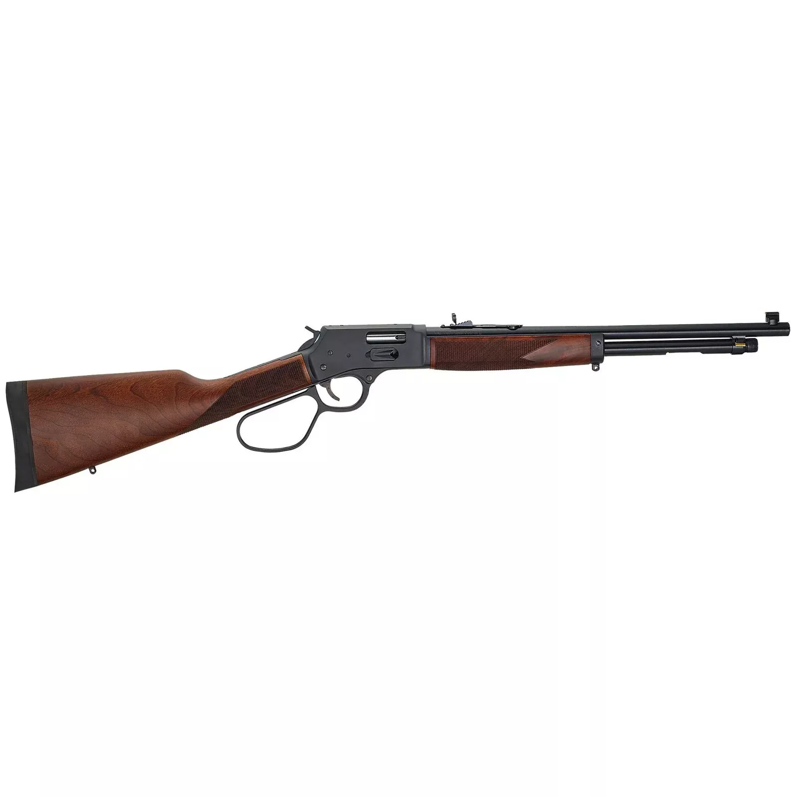 Henry Big Boy Steel Large Loop Rifle .357 Mag 10rd Magazine 20″ Barrel Walnut