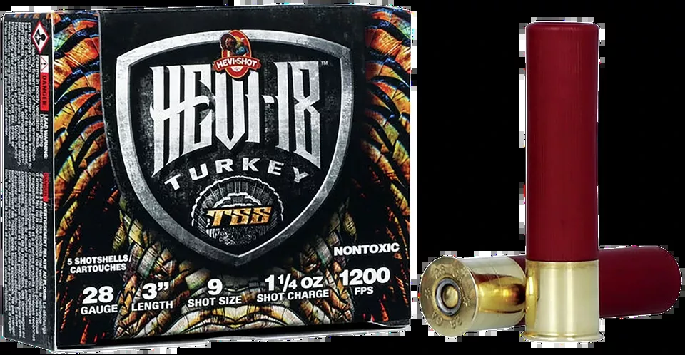 HEVI-Shot HS7289 28 Gauge Tungsten Turkey Ammo - 5/Box