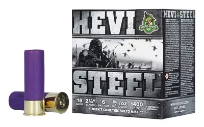 HEVI-STEEL 16GA 2.75″ 15/16OZ #6