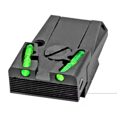 Hi-Viz Adjustable Rear Sight | Fits Ruger MK I/II/III/IV and 22/45 | Includes Green | Red | and Black LitePipes | MKAD211