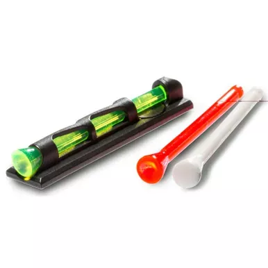 Hi-Viz CompSight Litewave Sight | Fits All Vent Rib Shotguns | Front Sight | Includes Litepipes and Key | PMLW01