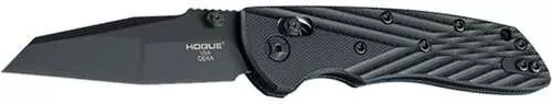 Hogue Deka Folding Knife Black 3.25 in. Able Lock